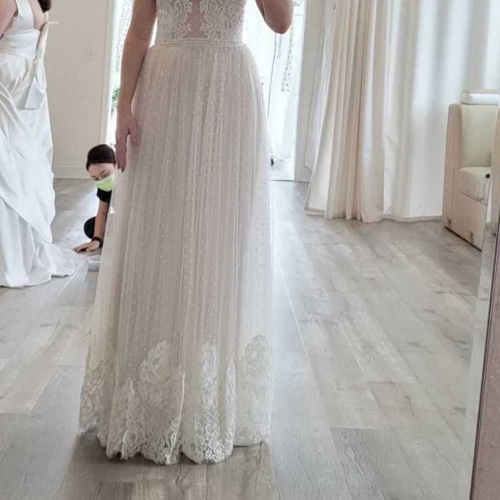 👰‍♀️ Flora Bridal -  Dannie Wedding Gown Dress - Picture 5 of 16